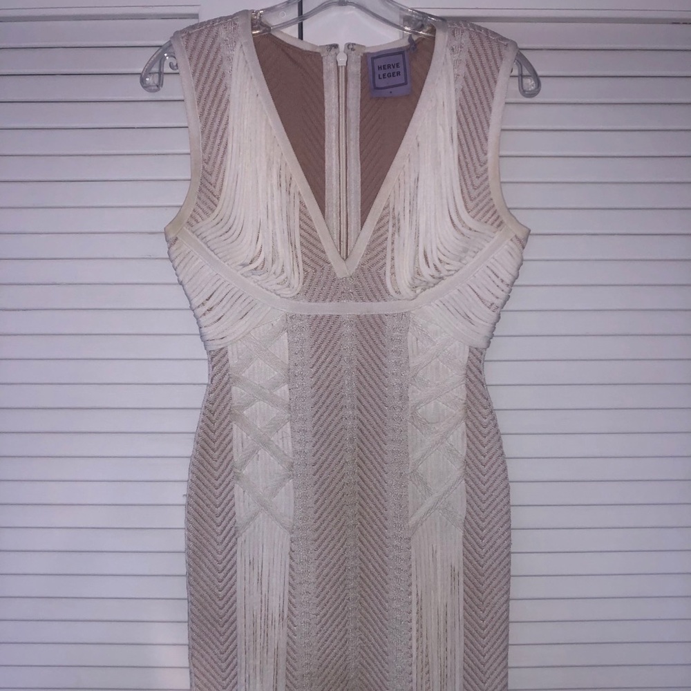 Hervé Leger Alabstrco- Beatriz Cocktail Dress